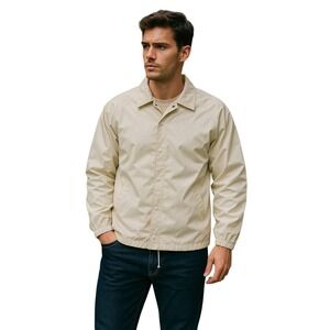 Vintage 80s 90s Renegade Coach‎ Jacket - NWT - White/Cream - Men's/UnisexSize L